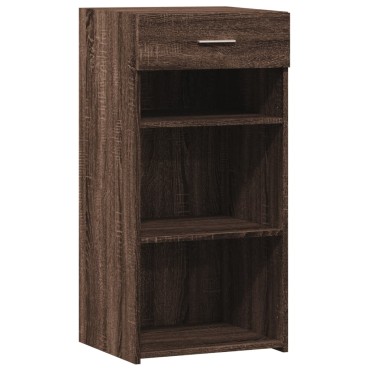 vidaXL Μπουφές Καφέ Δρυς 45x42,5x93cm από Επεξεργασμένο Ξύλο 1 τεμ.