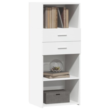 vidaXL Ντουλάπι Μαύρο 50x42,5x124cm από Επεξεργασμένο Ξύλο 1 τεμ.