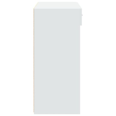 vidaXL Ντουλάπι Λευκή 80x42,5x93cm από Επεξεργασμένο Ξύλο 1 τεμ.