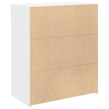 vidaXL Ντουλάπι Λευκή 80x42,5x93cm από Επεξεργασμένο Ξύλο 1 τεμ.
