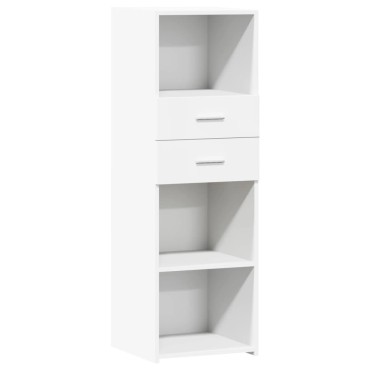 vidaXL Ντουλάπι Λευκό 40x42,5x124cm από Επεξεργασμένο Ξύλο 1 τεμ.