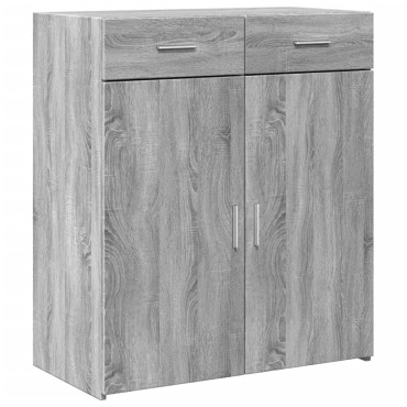 vidaXL Ντουλάπι Γκρι Sonoma 80x42,5x93cm από Επεξεργασμένο Ξύλο 1 τεμ.