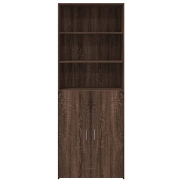 vidaXL Ντουλάπι Καφέ Δρυς 70x42,5x185cm από Επεξεργασμένο Ξύλο 1 τεμ.