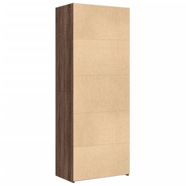 vidaXL Ντουλάπι Καφέ Δρυς 70x42,5x185cm από Επεξεργασμένο Ξύλο 1 τεμ.