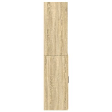 vidaXL Ντουλάπι Sonoma Δρυς 80x42,5x185cm από Επεξεργασμένο Ξύλο 1 τεμ.