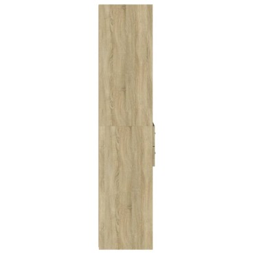 vidaXL Ντουλάπι Sonoma Δρυς 45x42,5x185cm από Επεξεργασμένο Ξύλο 1 τεμ.