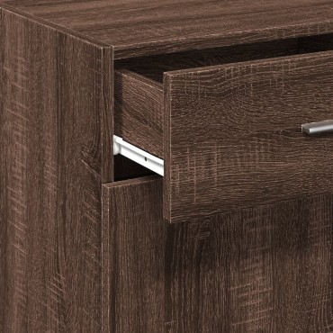 vidaXL Ντουλάπι Καφέ Δρυς 45x42,5x93cm Επεξεργασμένο Ξύλο 1 τεμ.