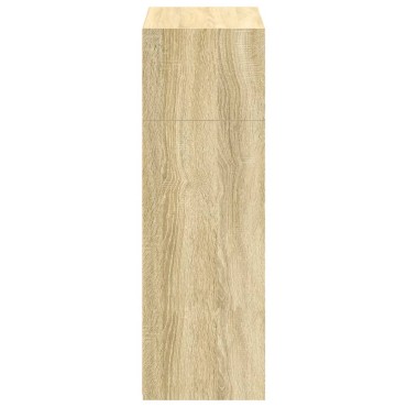 vidaXL Ντουλάπι Sonoma Δρυός 70x41x124cm από Επεξεργασμένο Ξύλο 1 τεμ.