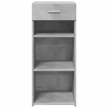 vidaXL Ντουλάπι Γκρι Σκυροδέματος 40x42,5x93cm Επεξεργασμένο Ξύλο 1 τεμ.