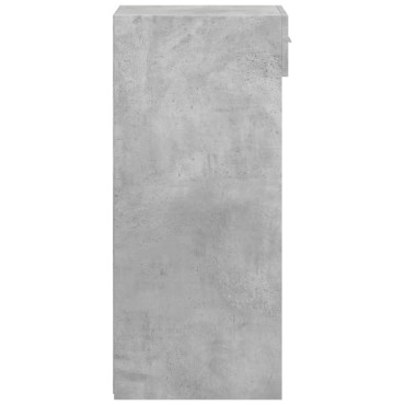 vidaXL Ντουλάπι Γκρι Σκυροδέματος 40x42,5x93cm Επεξεργασμένο Ξύλο 1 τεμ.