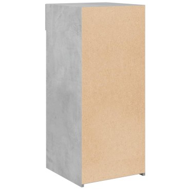vidaXL Ντουλάπι Γκρι Σκυροδέματος 40x42,5x93cm Επεξεργασμένο Ξύλο 1 τεμ.