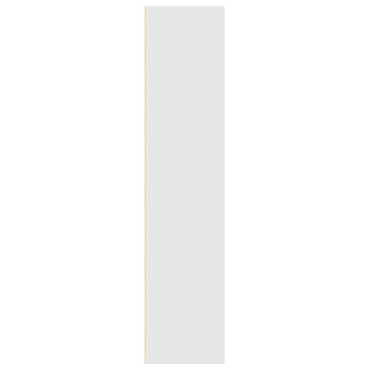 vidaXL Ντουλάπι Λευκή 70x41x185cm από Επεξεργασμένο Ξύλο 1 τεμ.