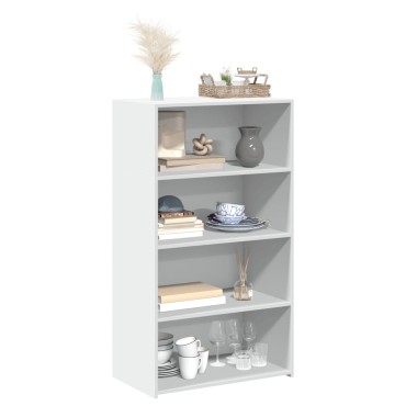 vidaXL Ντουλάπι Λευκό 70x41x124cm από Επεξεργασμένο Ξύλο 1 τεμ.