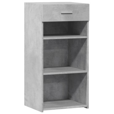 vidaXL Ντουλάπι Γκρι Σκυροδέματος 45x42,5x93cm Επεξεργασμένο Ξύλο 1 τεμ.