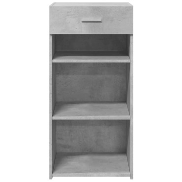 vidaXL Ντουλάπι Γκρι Σκυροδέματος 45x42,5x93cm Επεξεργασμένο Ξύλο 1 τεμ.
