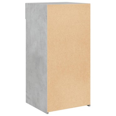 vidaXL Ντουλάπι Γκρι Σκυροδέματος 45x42,5x93cm Επεξεργασμένο Ξύλο 1 τεμ.