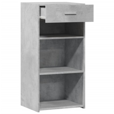 vidaXL Ντουλάπι Γκρι Σκυροδέματος 45x42,5x93cm Επεξεργασμένο Ξύλο 1 τεμ.