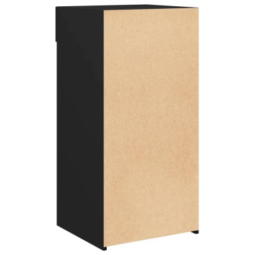 vidaXL Συρταριέρα Μαύρη 45x42,5x93cm από Επεξεργασμένο Ξύλο 1 τεμ.