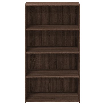 vidaXL Ντουλάπι Καφέ Δρυς 70x41x124cm από Επεξεργασμένο Ξύλο 1 τεμ.
