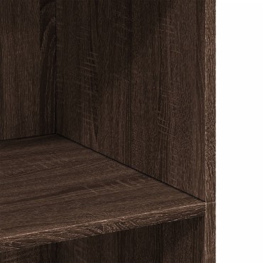 vidaXL Ντουλάπι Καφέ Δρυς 70x41x124cm από Επεξεργασμένο Ξύλο 1 τεμ.