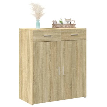 vidaXL Ντουλάπι Sonoma Δρυς 80x42,5x93cm από Επεξεργασμένο Ξύλο 1 τεμ.