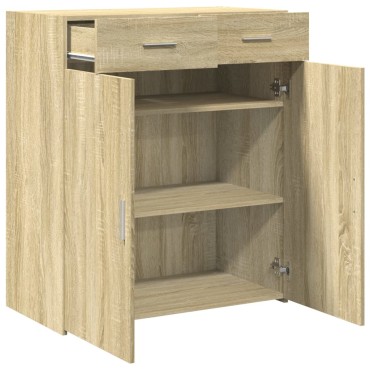 vidaXL Ντουλάπι Sonoma Δρυς 80x42,5x93cm από Επεξεργασμένο Ξύλο 1 τεμ.