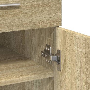 vidaXL Ντουλάπι Sonoma Δρυς 80x42,5x93cm από Επεξεργασμένο Ξύλο 1 τεμ.