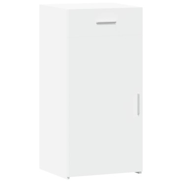 vidaXL Συρταριέρα Λευκή 45x42,5x93cm από Επεξεργασμένο Ξύλο 1 τεμ.