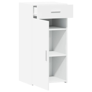 vidaXL Συρταριέρα Λευκή 45x42,5x93cm από Επεξεργασμένο Ξύλο 1 τεμ.