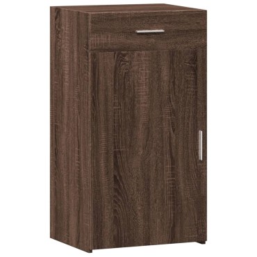 vidaXL Μπουφές Καφέ Δρυς 50x42,5x93cm από Επεξεργασμένο Ξύλο 1 τεμ.