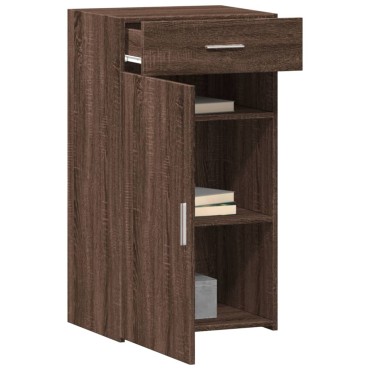 vidaXL Μπουφές Καφέ Δρυς 50x42,5x93cm από Επεξεργασμένο Ξύλο 1 τεμ.