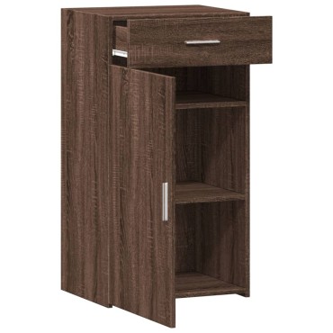 vidaXL Μπουφές Καφέ Δρυς 50x42,5x93cm από Επεξεργασμένο Ξύλο 1 τεμ.