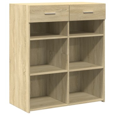 vidaXL Ντουλάπι Sonoma Δρυς 80x42,5x93cm από Επεξεργασμένο Ξύλο 1 τεμ.
