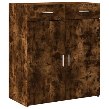 vidaXL Ντουλάπι Καπνιστή Δρυς 80x42,5x93cm από Επεξεργ. Ξύλο 1 τεμ.