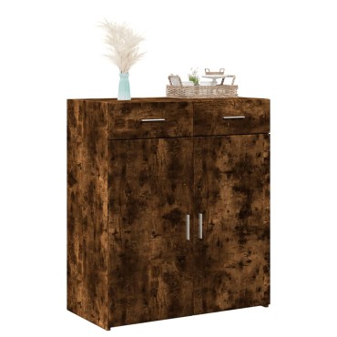 vidaXL Ντουλάπι Καπνιστή Δρυς 80x42,5x93cm από Επεξεργ. Ξύλο 1 τεμ.
