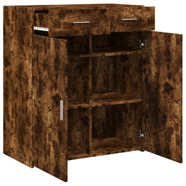 vidaXL Ντουλάπι Καπνιστή Δρυς 80x42,5x93cm από Επεξεργ. Ξύλο 1 τεμ.