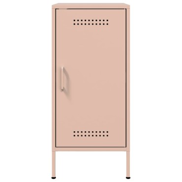 vidaXL Ντουλάπι Ροζ 36x39x79cm από Χάλυβα 1 τεμ.