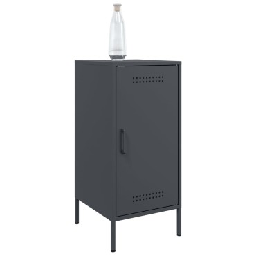 vidaXL Ντουλάπι Ανθρακί 36x39x79cm από Χάλυβα 1 τεμ.