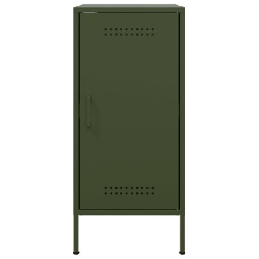 vidaXL Ντουλάπια 2 τεμ. Λαδί 36x39x79cm από Χάλυβα