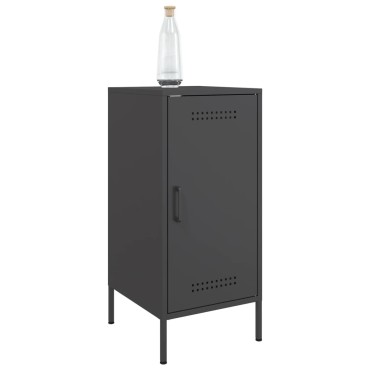 vidaXL Ντουλάπια 2 τεμ. Μαύρα 36x39x79cm από Χάλυβα