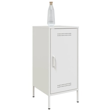 vidaXL Ντουλάπι Λευκό 36x39x79cm από Χάλυβα 1 τεμ.