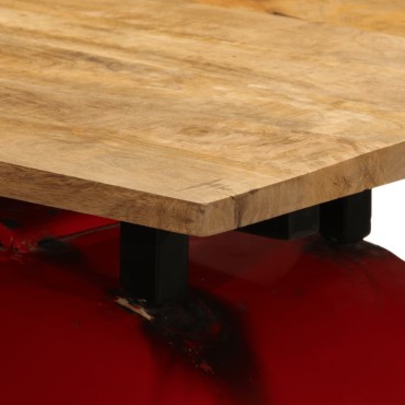vidaXL Σετ Μπαρ 5 τεμ. από Μασίφ Ξύλο Μάνγκο 120x55x107cm