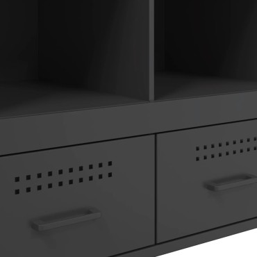vidaXL Ντουλάπι Μαύρο 68x39x101,5cm από Χάλυβα 1 τεμ.
