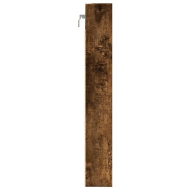 vidaXL Βιτρίνα Καπνιστή Δρυς 80x8,5x58cm από Επεξεργασμένο Ξύλο