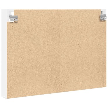 vidaXL Ραφιέρα Λευκή 80x8,5x58cm από Επεξεργασμένο Ξύλο 1 τεμ.