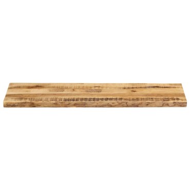 vidaXL Επιφάνεια Τραπεζιού 110x40x3,8cm Live Edge Μασίφ Ξύλο Μάνγκο 1 τεμ.