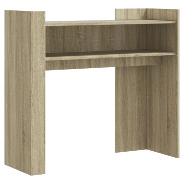 vidaXL Τραπέζι Κονσόλα Sonoma Δρυς 100x35x90cm Επεξεργασμένο Ξύλο 1 τεμ.