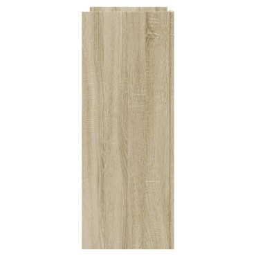 vidaXL Τραπέζι Κονσόλα Sonoma Δρυς 100x35x90cm Επεξεργασμένο Ξύλο 1 τεμ.