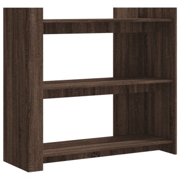 vidaXL Τραπέζι Κονσόλα Καφέ Δρυς 100x35x90cm Επεξεργασμένο Ξύλο 1 τεμ.