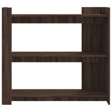 vidaXL Τραπέζι Κονσόλα Καφέ Δρυς 100x35x90cm Επεξεργασμένο Ξύλο 1 τεμ.